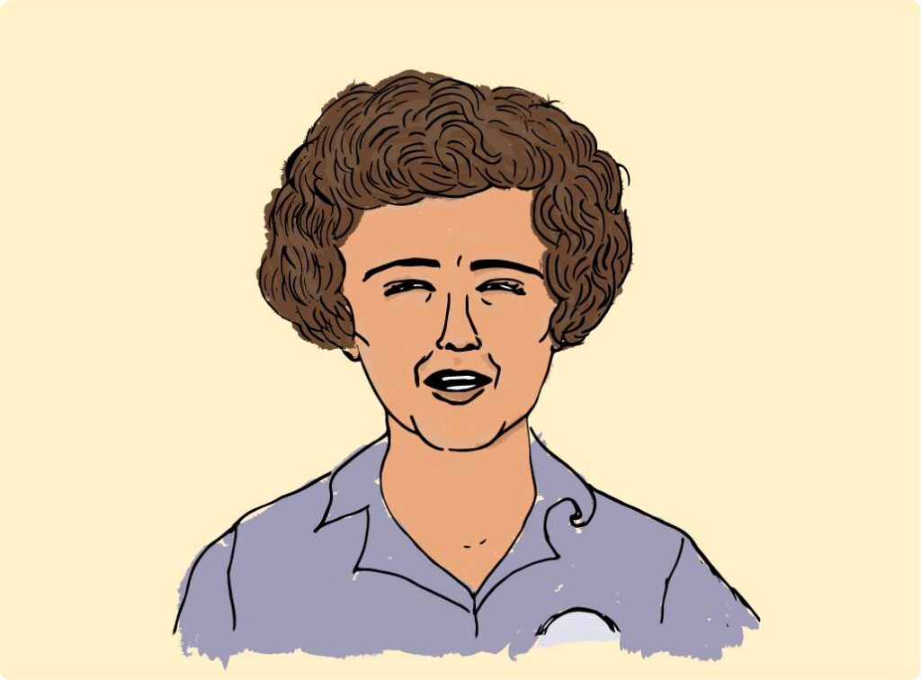 julia child fanart