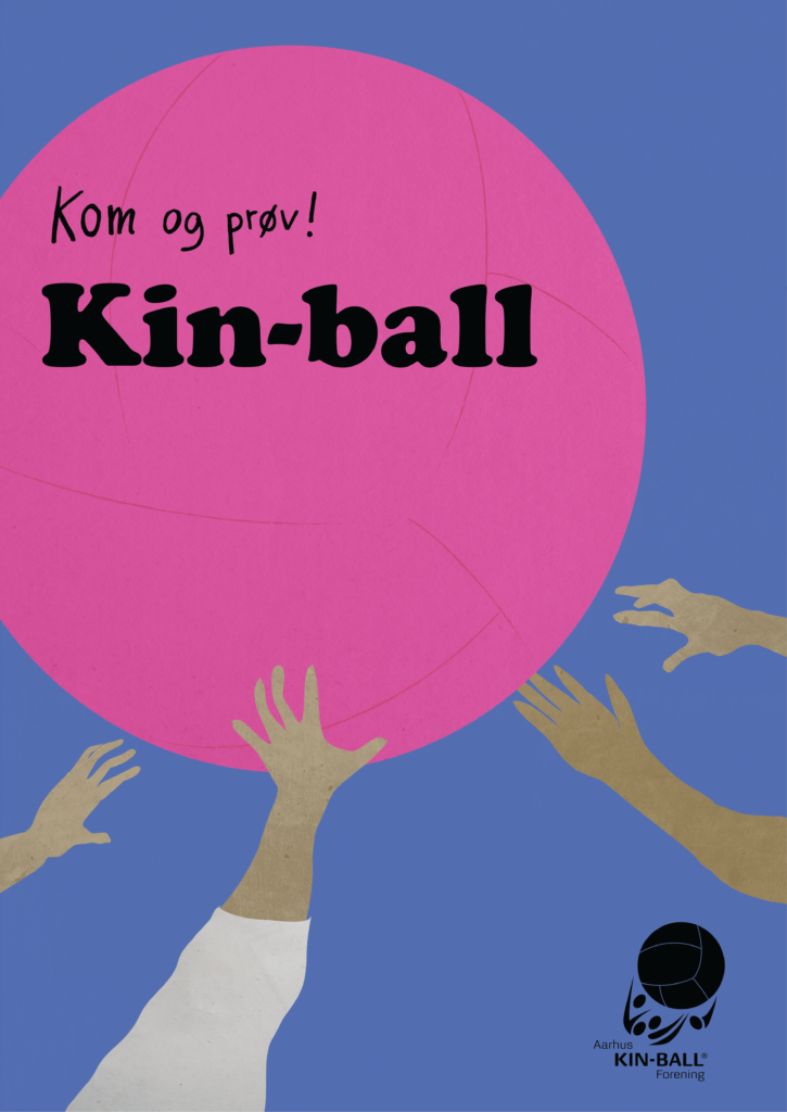 grafisk design - plakat kin-ball aarhus festuge vejrupjo.dk